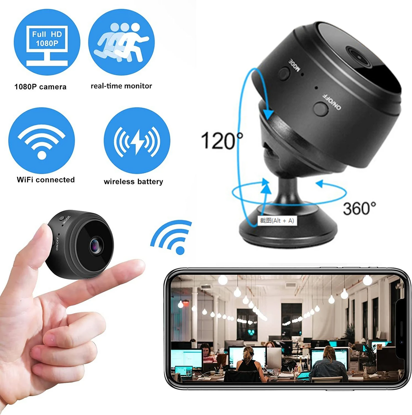 Wireless Mini Camera A9